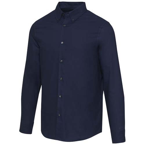 Chemise oxford publicitaire pour homme Sphene Bleu marine